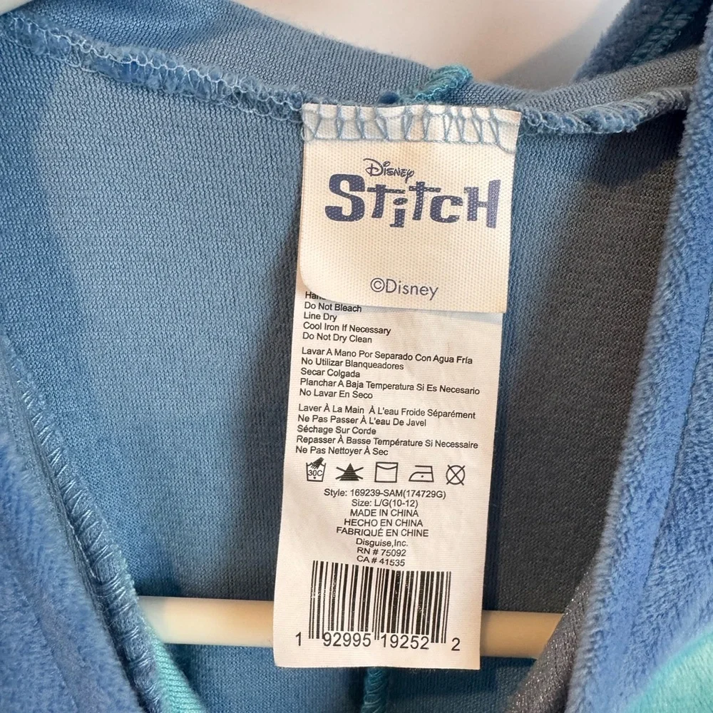 Disney Stitch from Lilo and Stitch Movie Costume Kids Size Large (10/12)